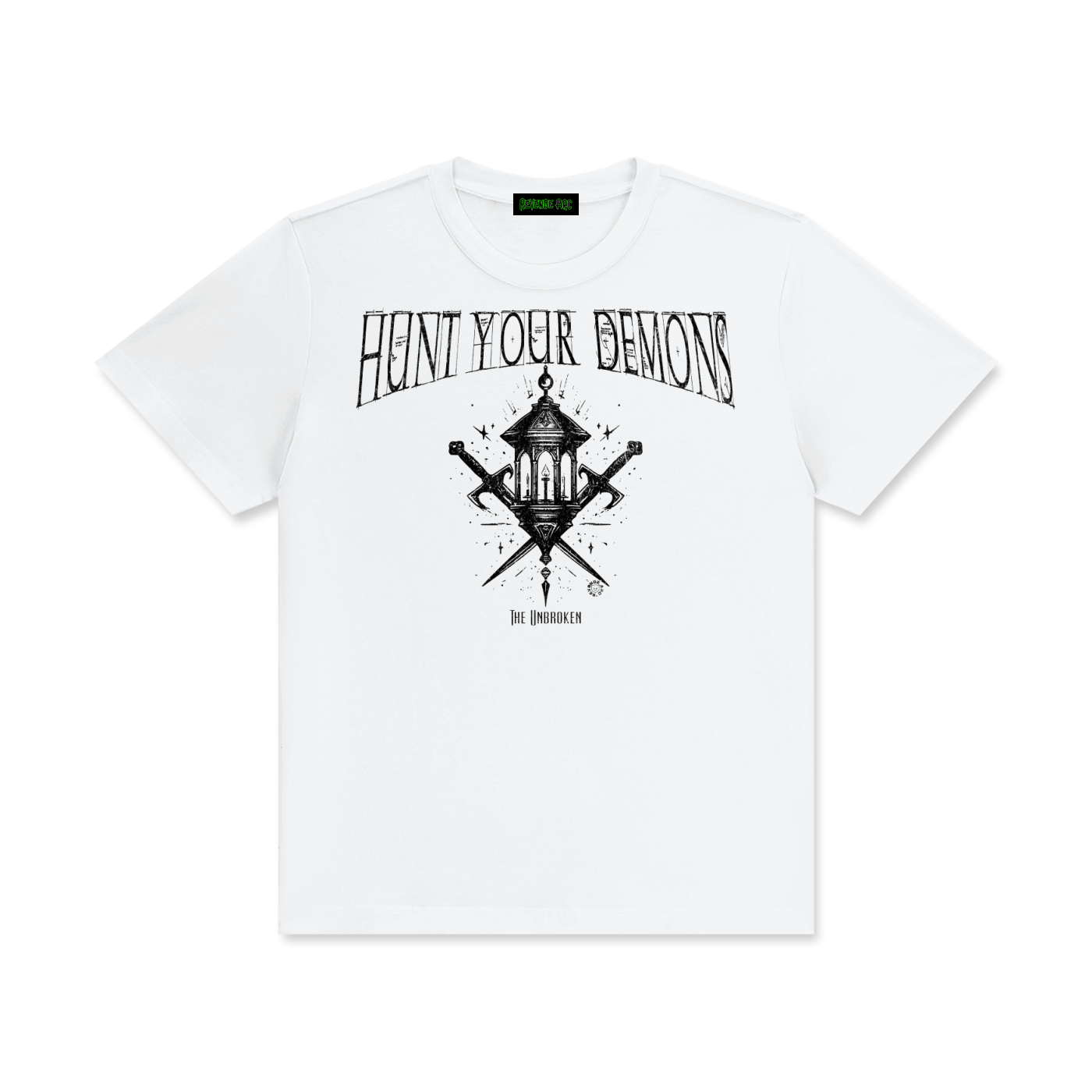 Hunter - Hero Fitted Tee – “HUNT YOUR DEMONS”