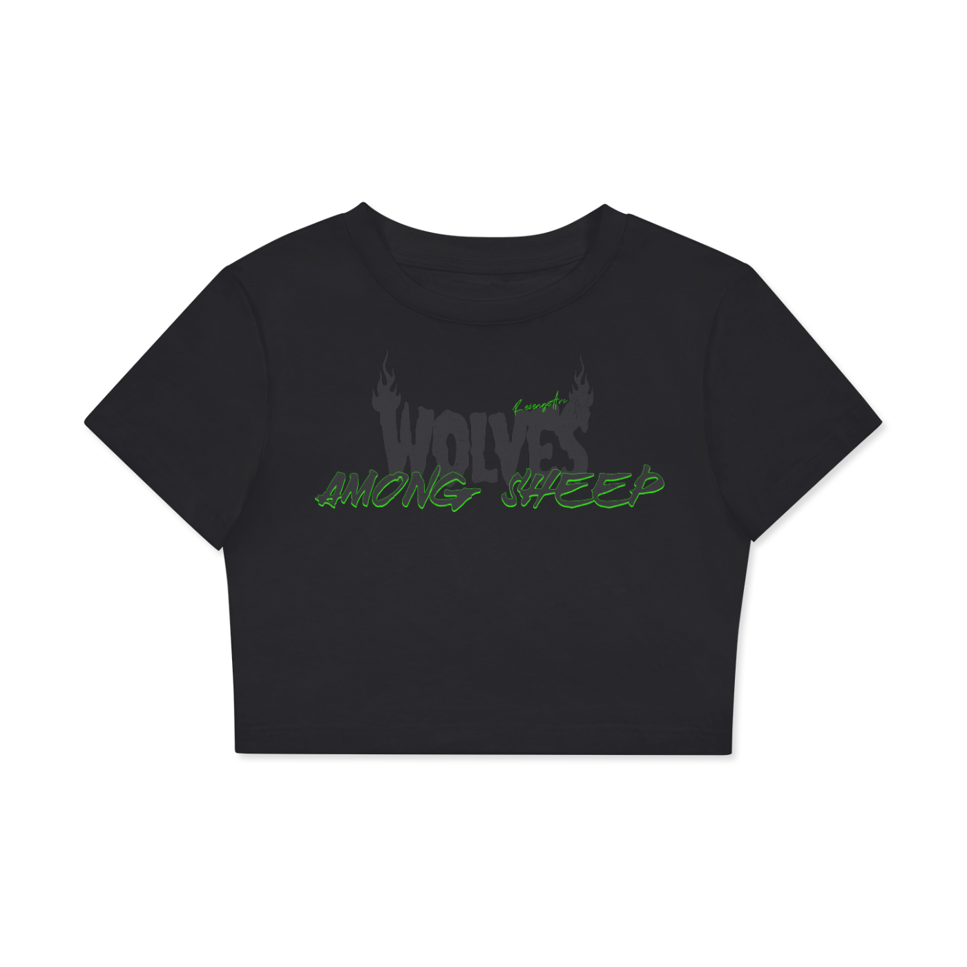 Wolves Among Sheep Crop Tee